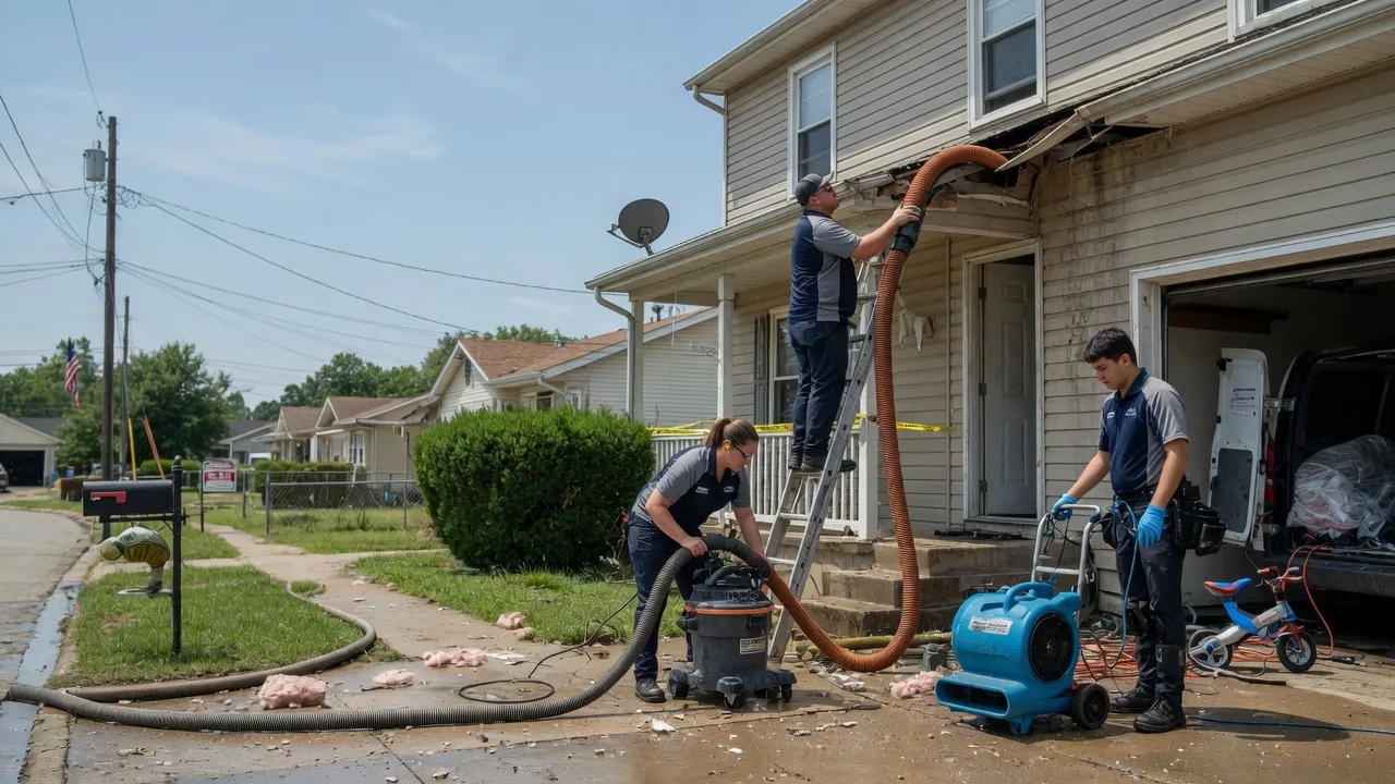 Water Damage Restoration in Greenville, NC near me